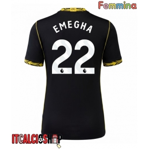 Chelsea Emmanuel Emegha #22 Seconda Maglia Femmina 2026-27 Manica Corta